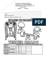 Examen de Diagnóstico - Tercer Grado (1)