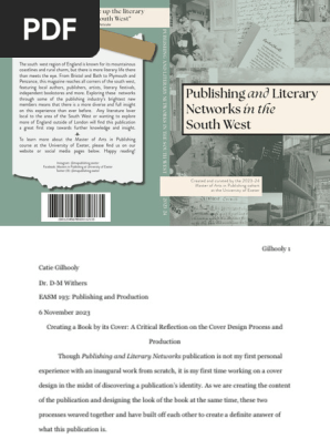 EASM 193 Asst. 1 - Cover Design and Critical Reflectionn