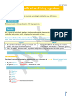 Classification of Living Organisms