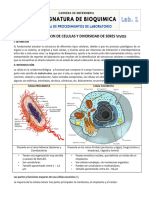 Laboratorio #3. Obs. Celulas y Diversidad de Seres Vivos