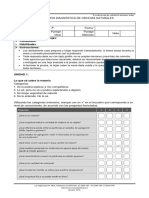 7° A-B Diagnóstico Ciencias Naturales