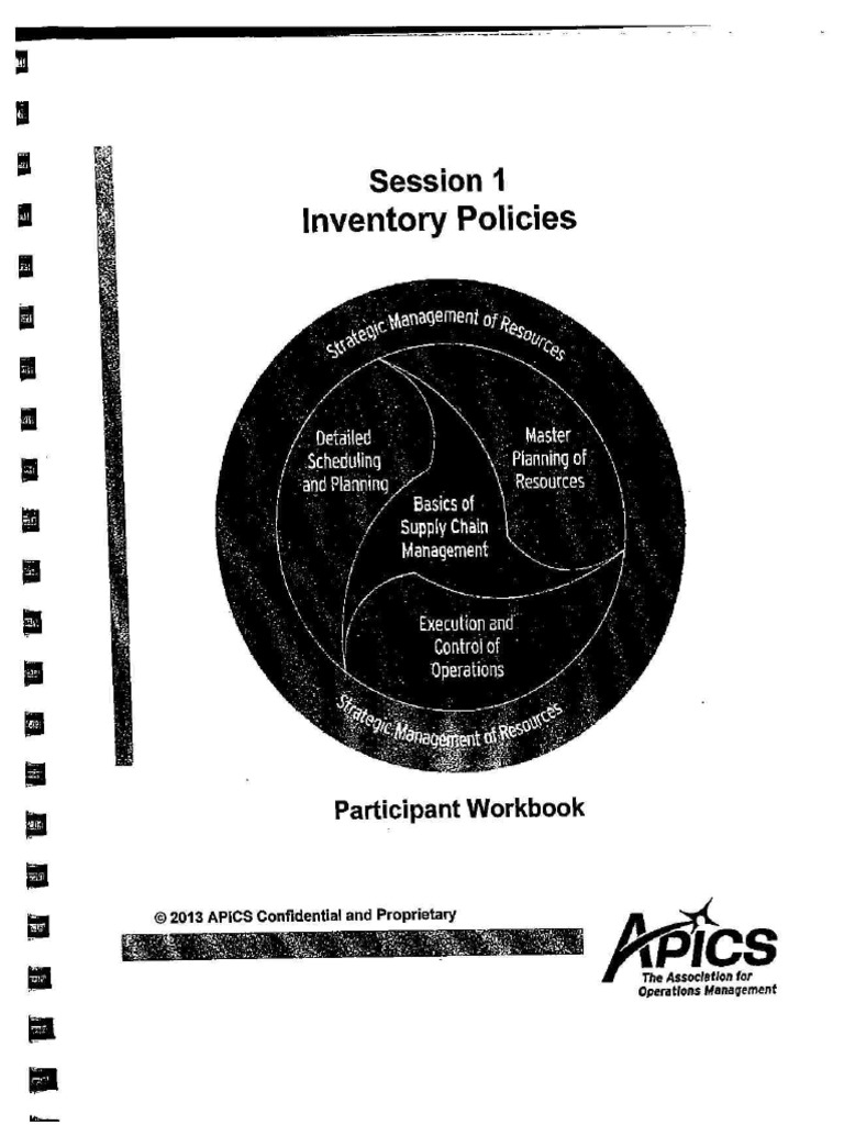 Apics inventory management pdf