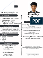 Black & White Minimalistic Professional Resume (1)