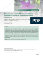 Pollen Morphology of Galactia P Browne and Related