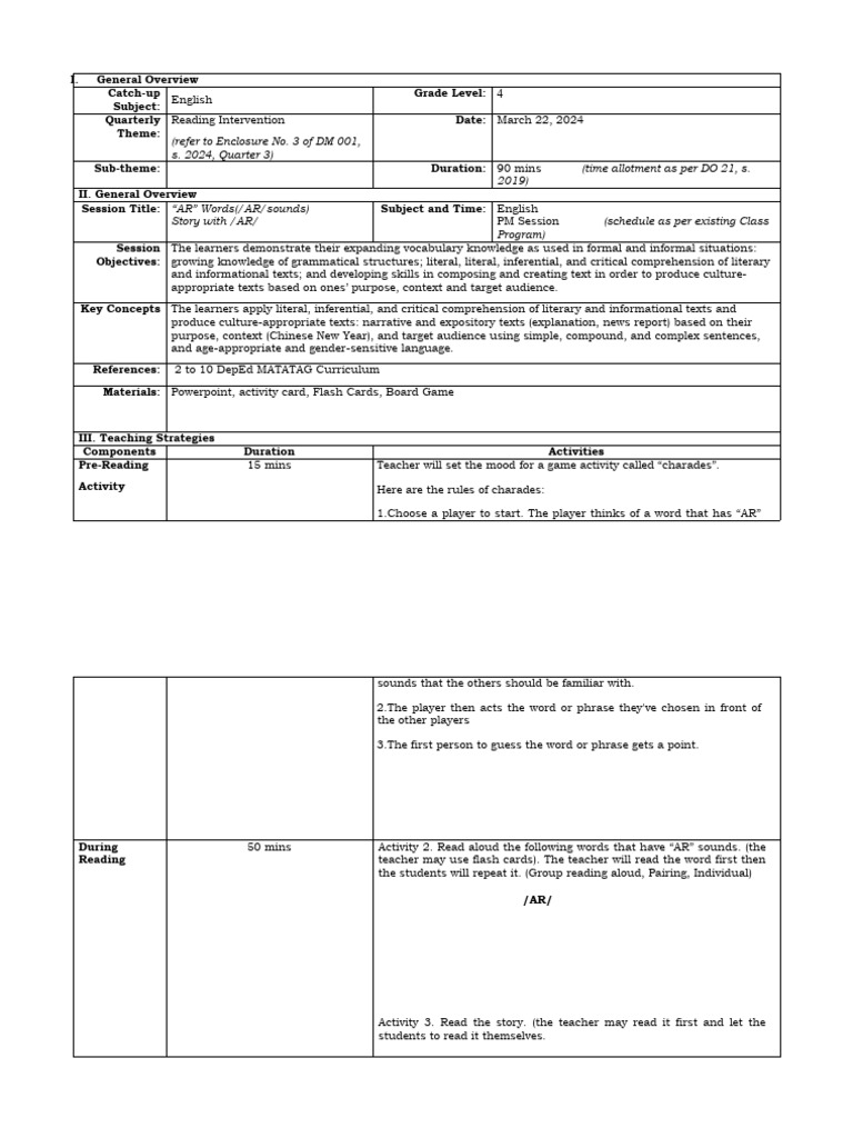 Grade 5 english pdf reading comprehension linguistics