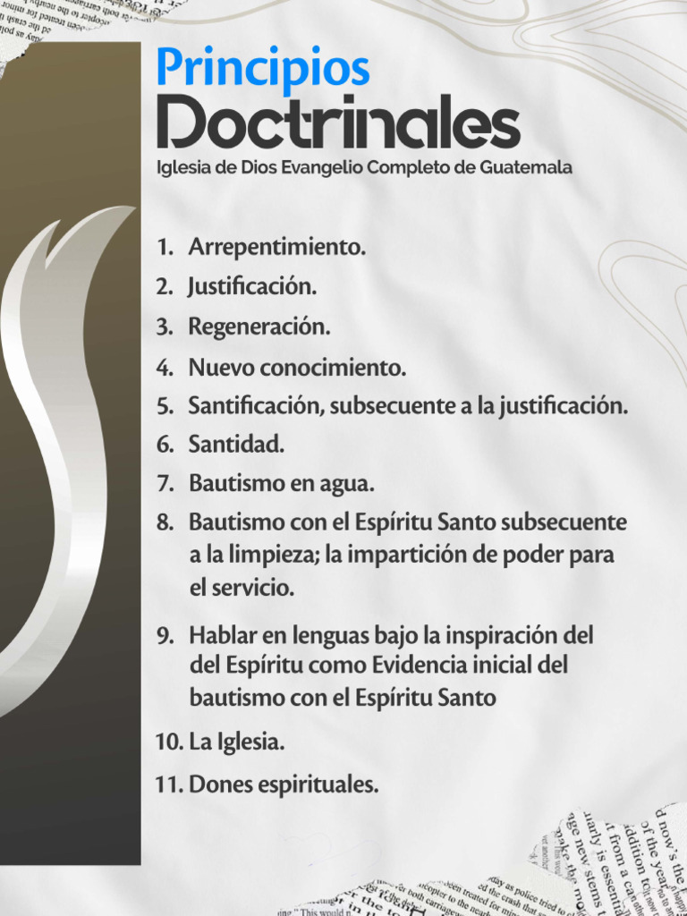Principios Doctrinales | PDF