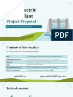 Hydroelectric Power Plant Project Proposal