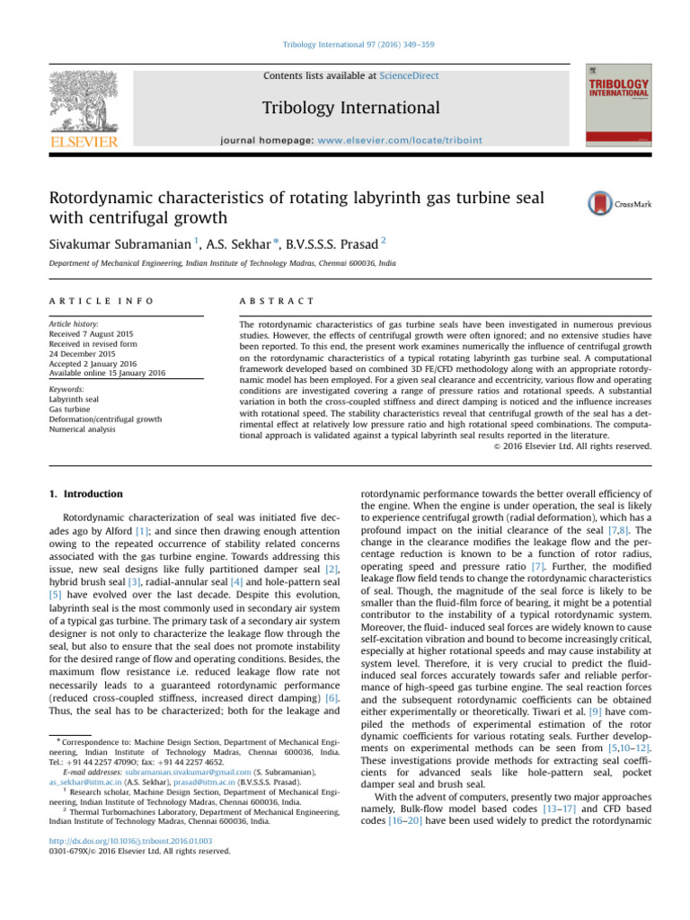 Operating Characteristics Of Rotating Display