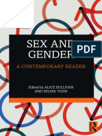 Sex and Gender - A Contemporary Reader