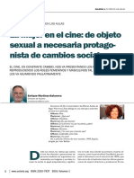 La Mujer en El Cine: de Objeto Sexual A Necesaria Protago-Nista de Cambios Sociales