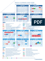 PP Calendar Openings and Closings 2023 2024 14