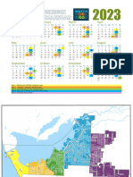 2023 Recycling Calendar With Map