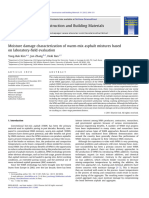 Moisture Damage Characterization of Warm-Mix Asphalt Mixtures Based On Laboratory-Field Evaluation