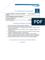 MAPA - Material de Avaliação Prática Da Aprendizagem: Acadêmico: Jordson Cassio Do Nascimento Costa R.A. 23151723-5