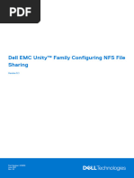 Dell EMC Unity™ Family Configuring NFS File Sharing: Part Number: H16959 June 2021 Rev. 05