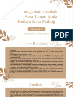 Kel 6 - Penyeragaman Gerobak PKL Area Taman Krida Budaya Kota Malang