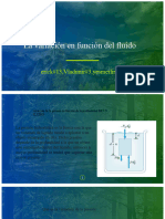 La Variación en Función Del Fluido