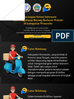 Perancangan Sistem Informasi Jasa Pengiriman Barang Berbasis Website Di Kabupaten Wonosobo