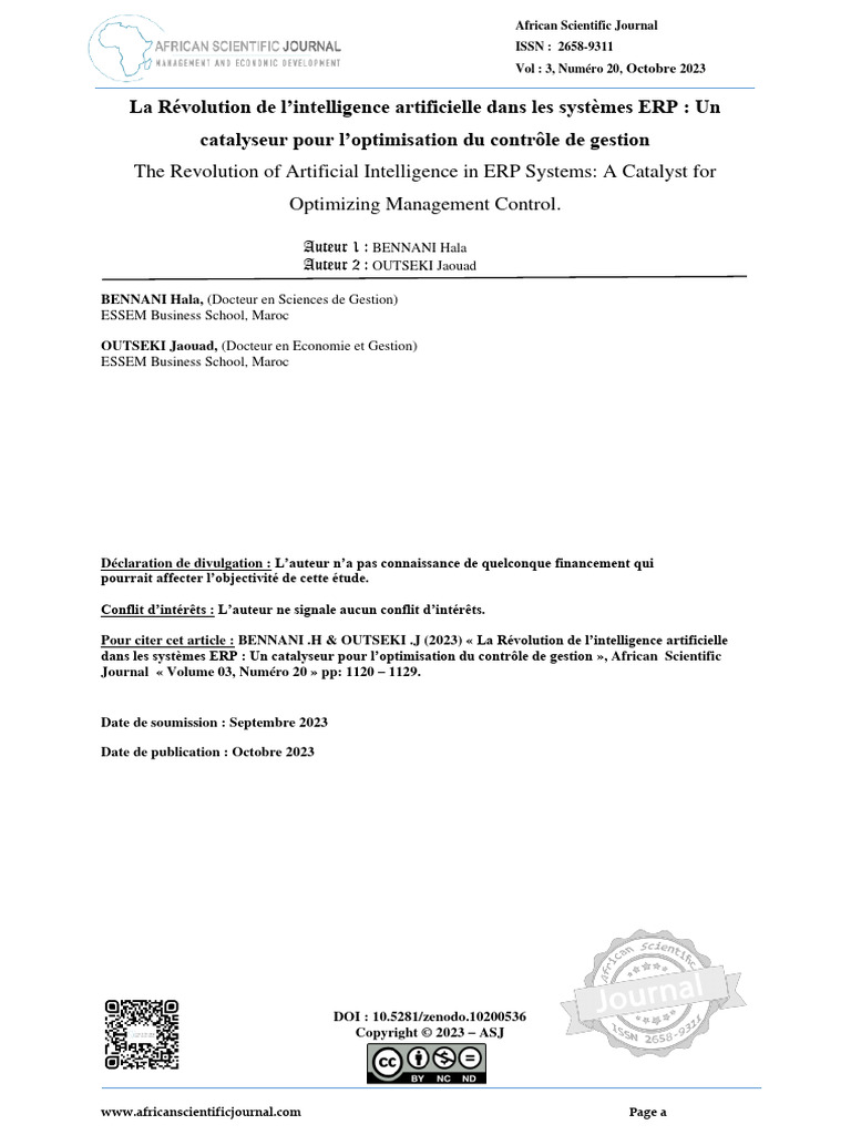 N20-51-La Révolution de Lintelligence Artificielle Dans Les Systèmes ...