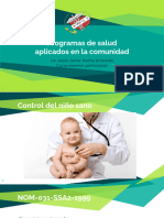 07 Programas de Salud Aplicados A La Comunidad