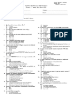 Examen6 Systèmes Et Réseaux de Télécommunication