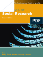 Principles of Social Research (2nd Ed) - Mary Alison Durand, Tracey Chantler