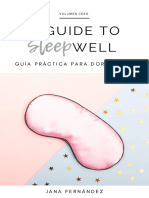 A GUIDE TO SLEEP WELL - Jana Fernández - Ebook