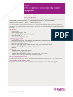 Evonik Determination of hydrogen peroxide concentration by titration with potassium permanganate