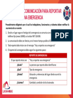 Procedimiento de Notificacion para Reportar Una Emergencia - 2024