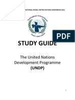 UNDP Study Guide