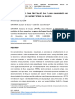 O TREINAMENTO COM RESTRIÇÃO DO FLUXO SANGUÍNEO NO GANHO DE FORÇA E HIPERTROFIA EM IDOSOS