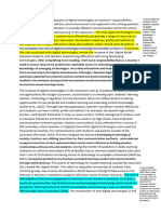 the positive and negative impacts of digital technologies on teachers