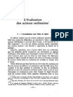 L'évolution de L'économie Et L'action Ordinaire