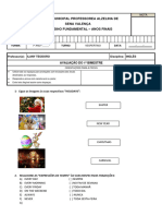 Prova Adaptada 7º Ano - Alz 1º Bim