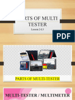 Parts of Multi-Tester Module 5