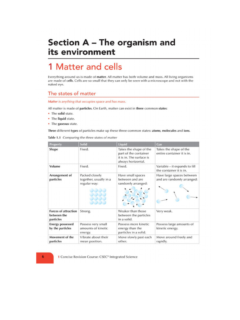 State of Matter Notes | PDF