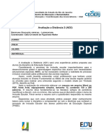 AD2 2023 02 EducaçãoEspecial Pedagogica UERJ