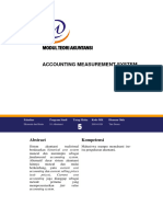 Modul Pertemuan 5 - Accounting Measurement System