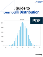 A Guide To Bernoulli Distribution