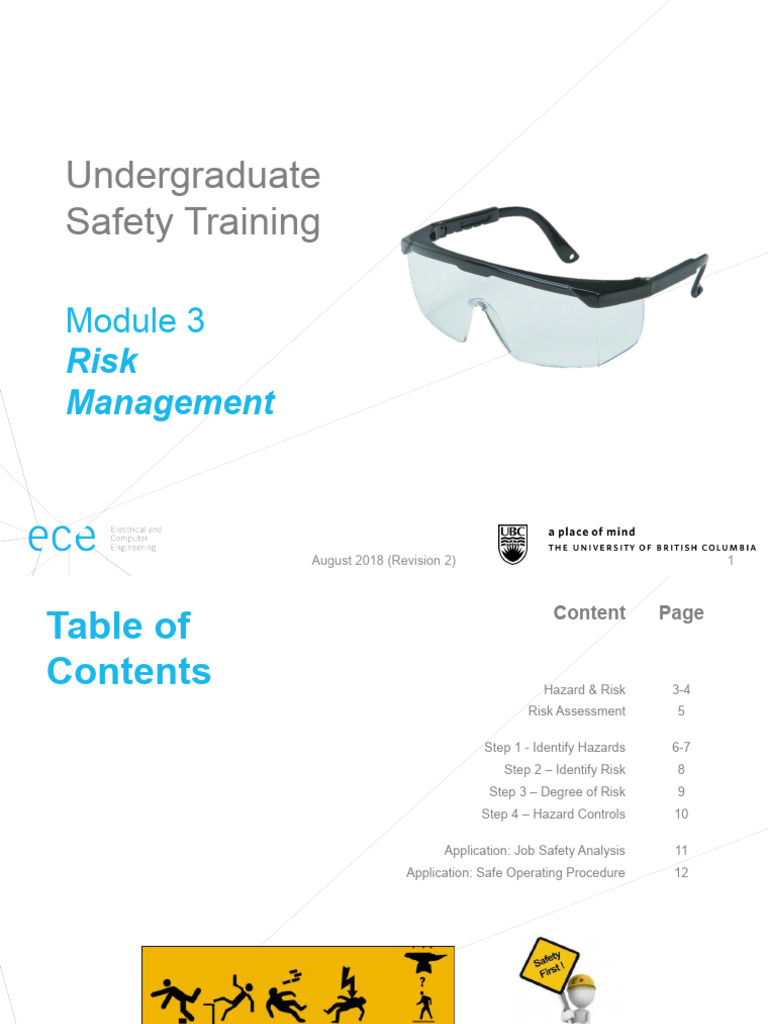 Module U3 Risk Management V2 Pdf Hazards Risk