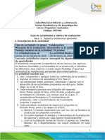Guía de Actividades y Rúbrica de Evaluación - Unidad 1 - Paso 2 - Aspectos Zootécnicos Generales