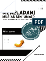 Meneladani Mush'ab Bin 'Umair (Oleh: Abah Supri)