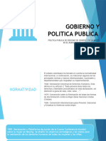 Gobierno y Politica Publica