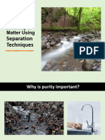 2024 - Science - Y1 - PPT1 - Separation Tech - Pure Substances and Impurities