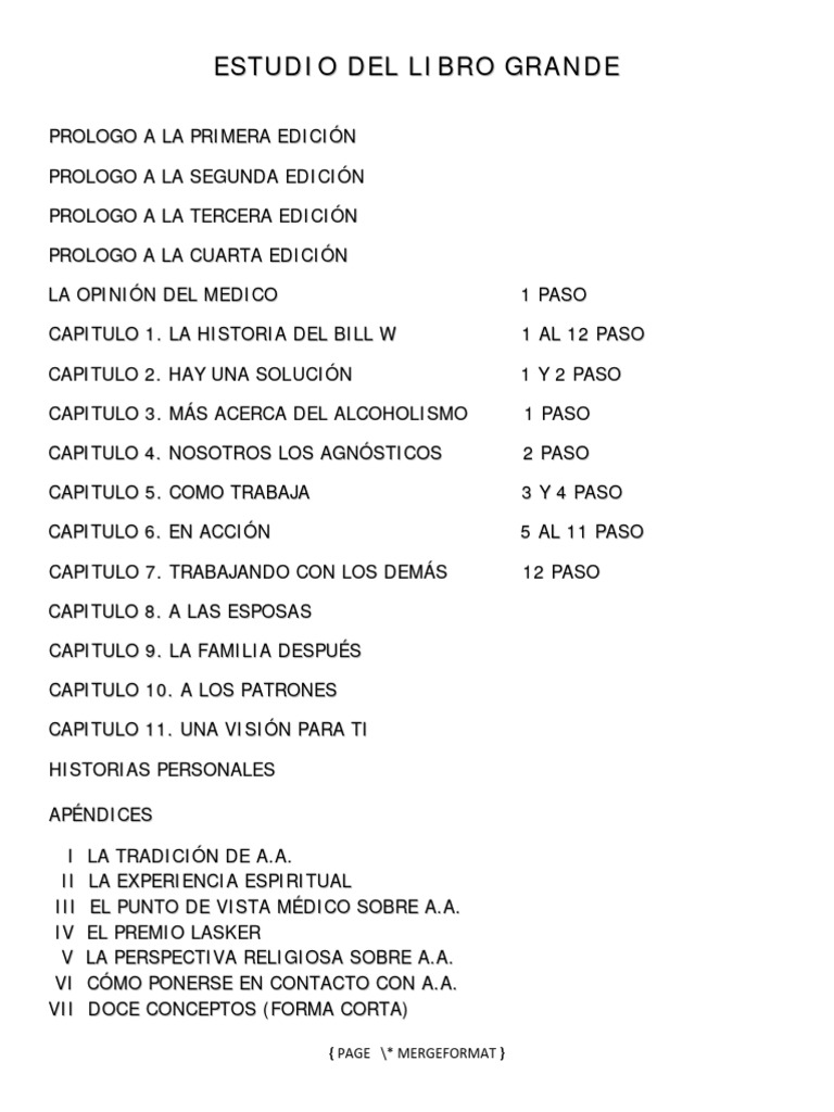 Análisis del Onceavo Paso en AA PDF Alcoholismo Mente