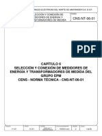 Capitulo 6-01 Selección y Conexión de Medidores de Energía y Transformadores de Medida