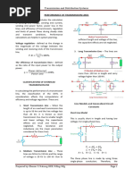 Performance of Transmission Lines