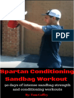 Spartan Conditioning Sandbag Workout