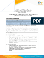 Guía de actividades y rúbrica de evaluación - Unidad 2 - Tarea 3 - Premisas y fundamentos del Enfoque Conductista
