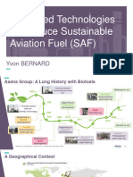 Advanced Technologies To Produced SAF